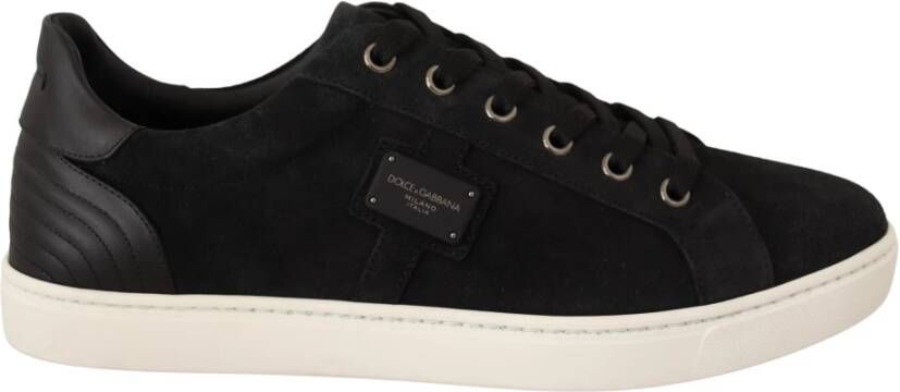 Dolce & Gabbana Low Top Sneakers , Zwart, Heren