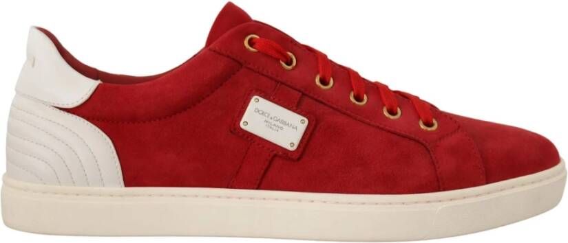 Dolce & Gabbana Sneakers Rood Heren