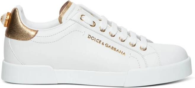 Dolce Gabbana Sneakers White , Wit, Dames