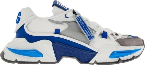 Dolce & Gabbana Low top sneakers met een luchtmaster , Wit, Heren