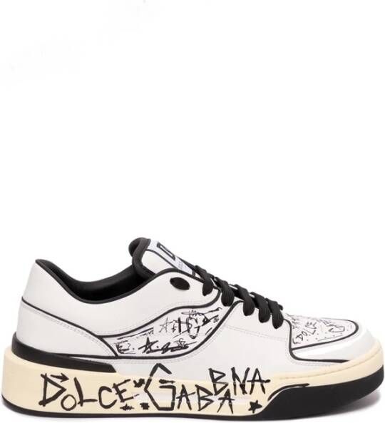 Dolce & Gabbana Nieuwe Roma sneakers , Wit, Heren
