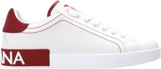 Dolce & Gabbana Portofino lijn sneakers , Wit, Heren