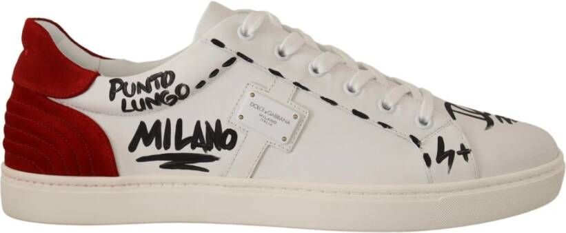 Dolce & Gabbana Sneakers Wit Heren