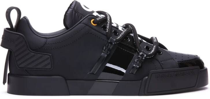 Dolce Gabbana Sneakers Black , Zwart, Heren