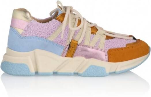 Dwrs LOS Angeles terry Sneakers , Paars, Dames