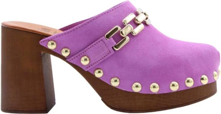 E mia Sandalen Paars Dames