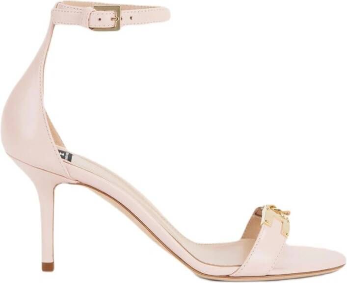 Elisabetta Franchi Sandalen met hoge hakken , Roze, Dames