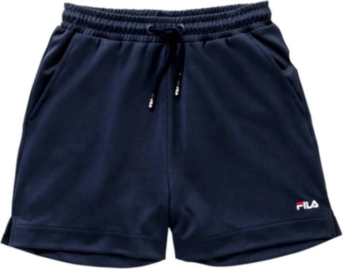 Fila Korte Broeken Blauw Dames