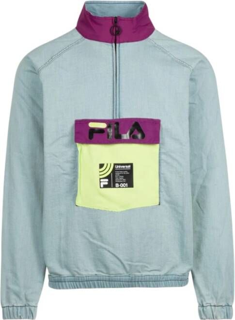 Fila Doug Jacket 684461.A154 , Blauw, Heren
