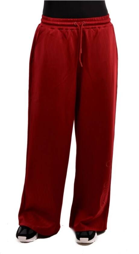 Fila Wijde Broeken Rood Dames