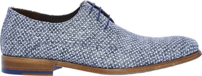 Floris van Bommel Zakelijke schoenen , Blauw, Heren