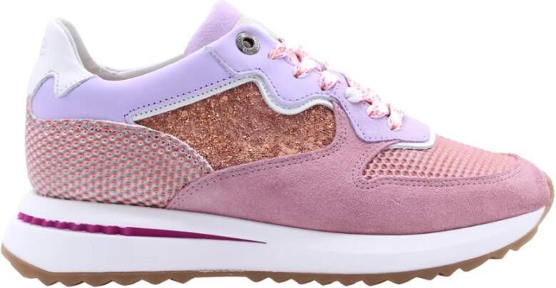 Floris van Bommel Sneakers Roze Dames