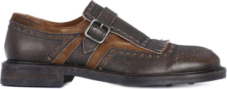 Frau Print Fango schoenen , Bruin, Heren