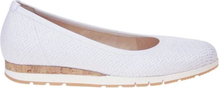 Gabor Ballerina Shoes , Wit, Dames