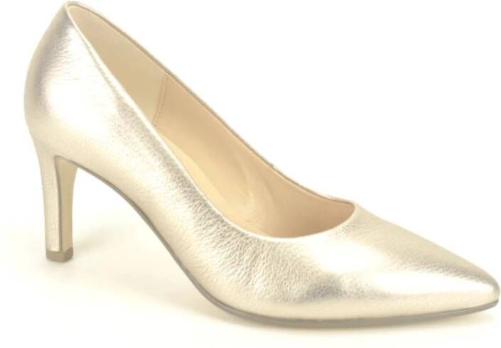 Gabor Goudpomp + tip 6 cm , Geel, Dames
