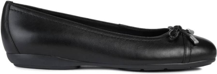 Geox D Annytah Ballerinas , Zwart, Dames