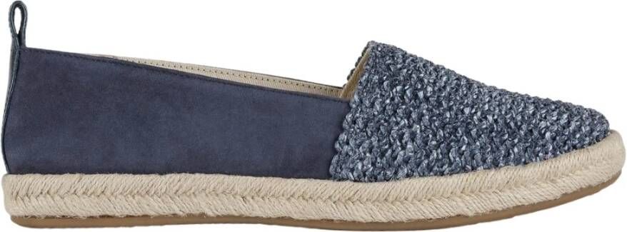 Geox Instappers & Slip ons Blauw Dames