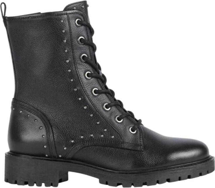 Geox Hoara Booties , Zwart, Dames
