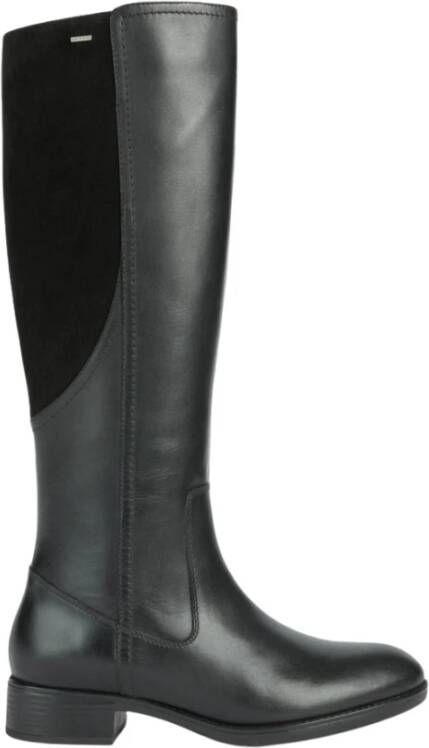 Geox felicityp abx boots , Zwart, Dames