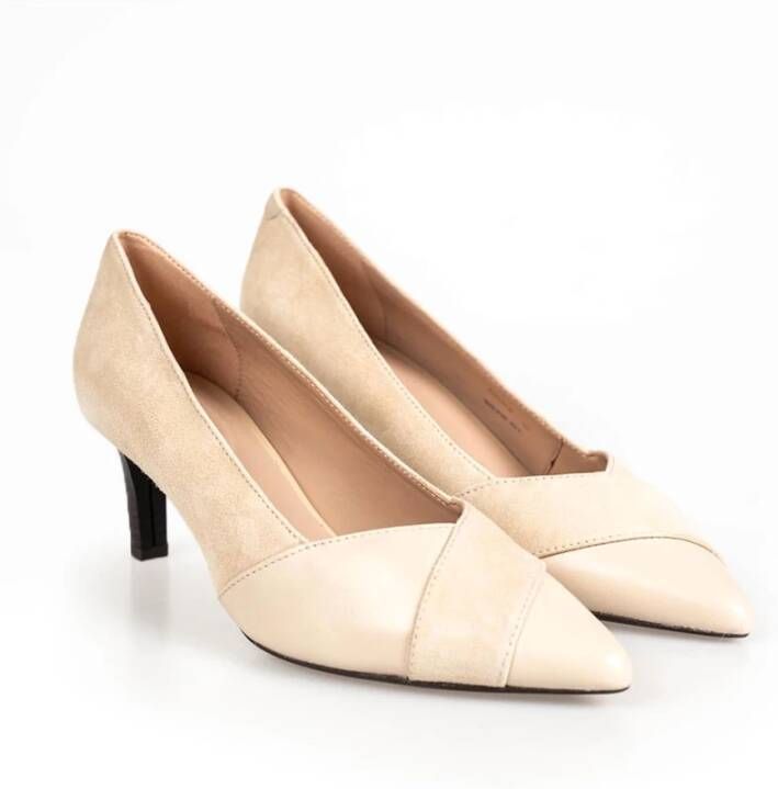 Geox Bibbian & hakken een , Beige, Dames