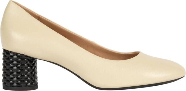 Geox Ortensia Mid Shoes , Beige, Dames
