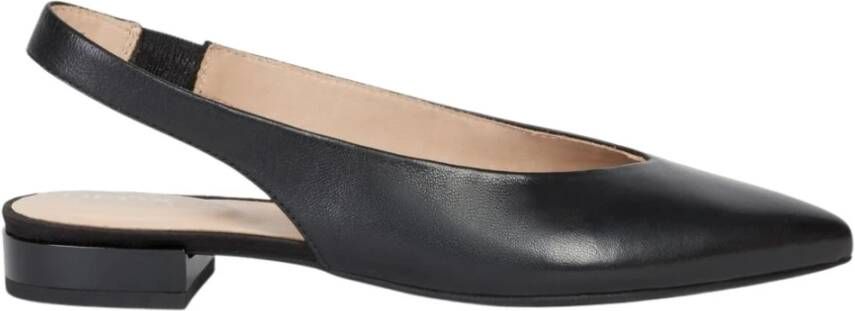 Geox Ballerina's Zwart Dames