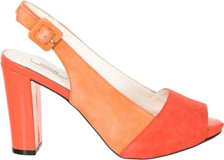 Geox High Heel Sandals , Oranje, Dames