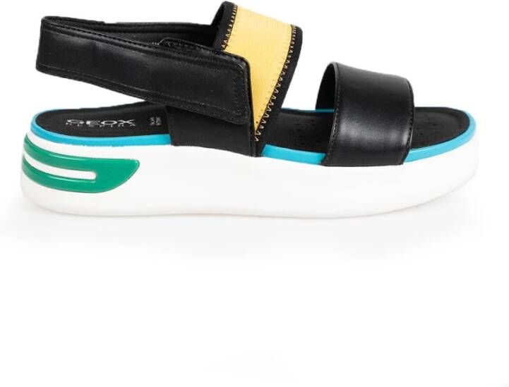Geox , Ottaya, sandalen , Zwart, Dames