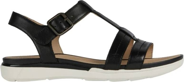 Geox Sandalen D SANDAL HIVER met verstelbare gesp