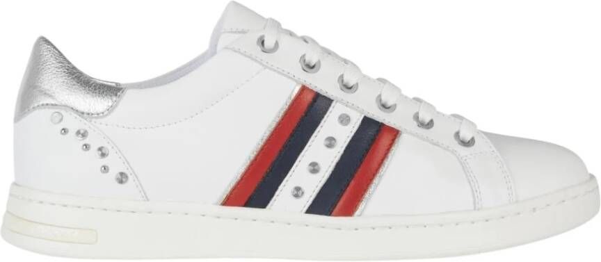 Geox D Jaysen zilver , Wit, Dames