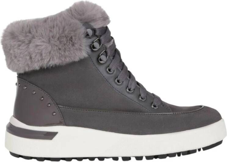 Geox Dalyla Dark Grey Booties , Grijs, Dames