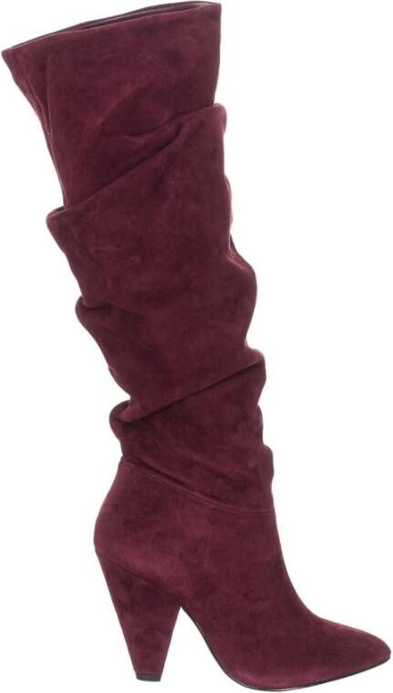 Guess Laarzen met hakken , Rood, Dames