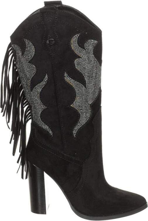 Guess Laarzen met hakken , Zwart, Dames