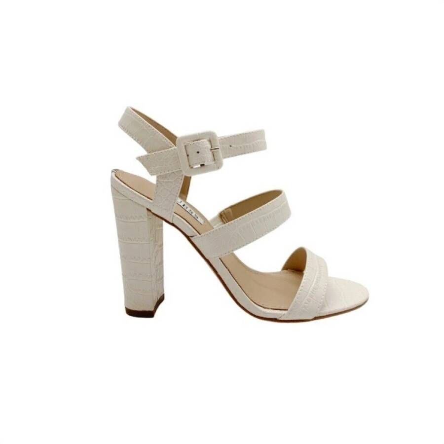 Guess Sandalen met hoge hakken , Beige, Dames