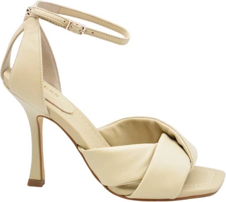 Guess Sandalen met hoge hakken , Beige, Dames
