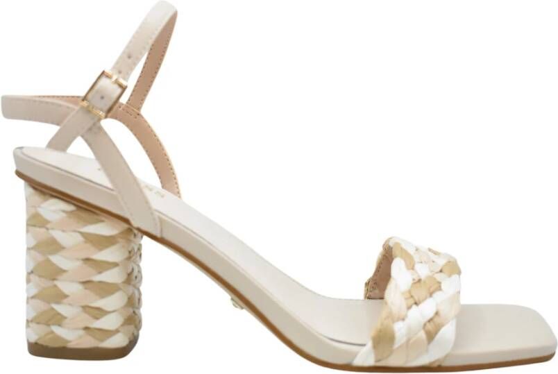 Guess Sandalen met hoge hakken , Bruin, Dames