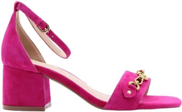 Guess Sandalen met hoge hakken , Roze, Dames