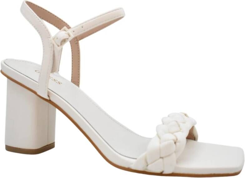 Guess Sandalen met hoge hakken , Wit, Dames