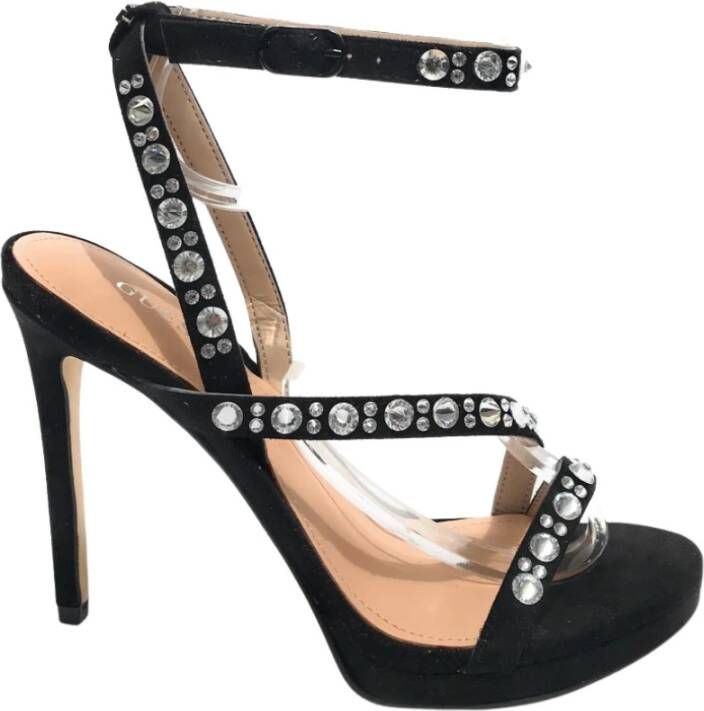 Guess Sandalen met hoge hakken , Zwart, Dames