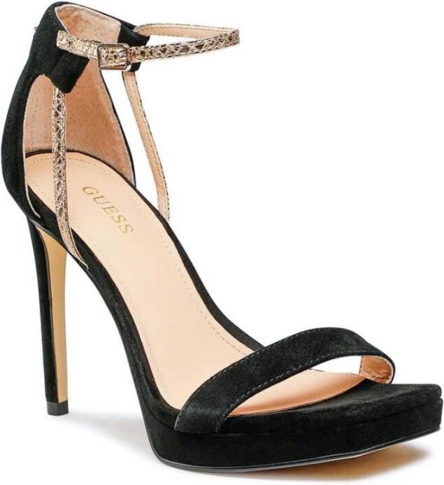 Guess Sandalen met hoge hakken , Zwart, Dames