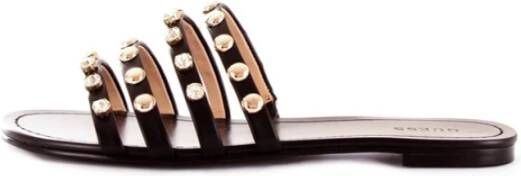 Guess Teenslippers & Sliders , Zwart, Dames