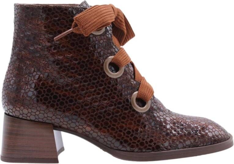 Hispanitas Laarzen met hakken , Bruin, Dames