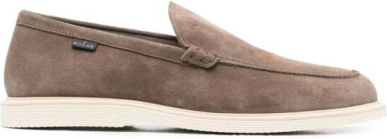 Hogan Instappers & Slip ons Beige Heren