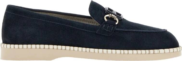 Hogan Instappers & Slip ons Blauw Dames