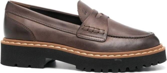 Hogan Instappers & Slip ons Bruin Dames