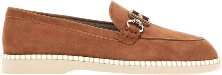 Hogan Instappers & Slip ons Bruin Dames