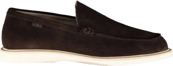 Hogan Instappers & Slip ons Bruin Heren