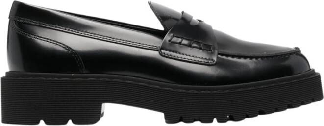 Hogan Instappers & Slip ons Zwart Dames