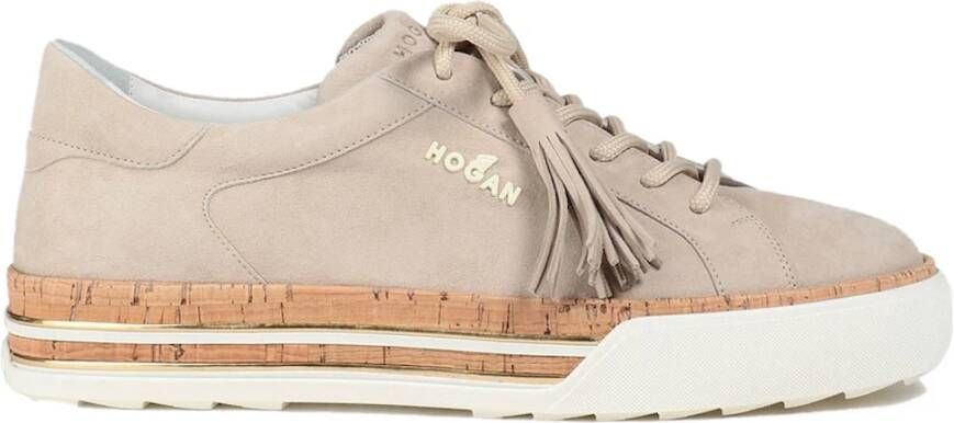 Hogan Sneakers Beige Dames