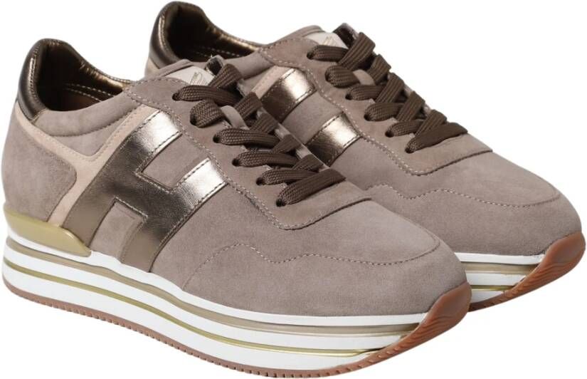Hogan Sneakers Miinto 62317136192CCBB484F9 , Beige, Dames